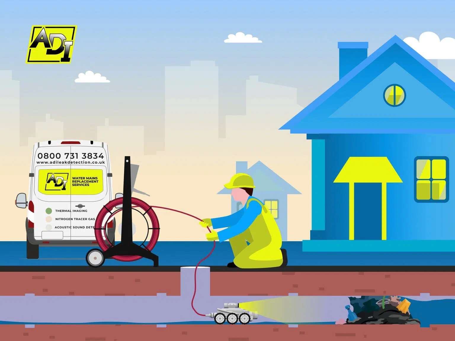 Drainage CCTV Surveys & Investigations Ascot